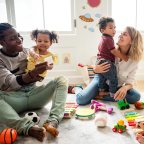 Play therapy with Caroline